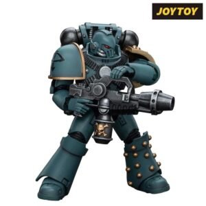 Figura de Sons of Horus MKIV Tactical Squad Legionary with Flamer en Warhammer The Horus Heresy por Joy Toy - Imagen 4