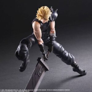 Figura articulada Play Arts Kai de Cloud Strife Ver. 2 en Final Fantasy VII Remake por Square Enix - Imagen 5