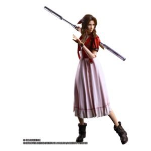 Figura articulada Play Arts Kai de Aerith Gainsborough en Final Fantasy VII Rebirth por Square Enix - Imagen 4