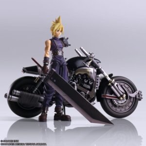 Figura articulada Bring Arts de Cloud Strife & Hardy-Daytona en Final Fantasy VII por Square Enix - Imagen 5