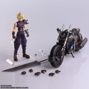 Figura articulada Bring Arts de Cloud Strife & Hardy-Daytona en Final Fantasy VII por Square Enix - Imagen 8