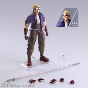 Figura articulada Bring Arts de Cid Highwind en Final Fantasy XIV por Square Enix - Imagen 9