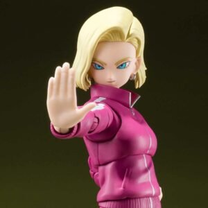 Figura S.H. Figuarts de Androide 18 en Dragon Ball Super por Bandai Tamashii Nations - Imagen 4