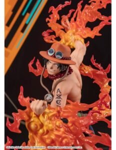 Figura S.H. Figuarts Extra Battle de Portgas D. Ace Bounty Rush 5th Anniversary en One Piece por Bandai Tamashii Nations - Imagen 2