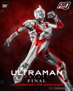 Figura FigZero de Ultraman Suit C-Type (Anime Version) en Ultraman por Threezero - Imagen 8
