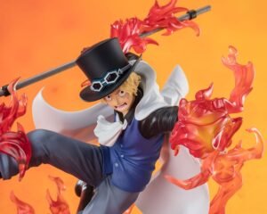 Figura Figuarts Zero Extra Battle de Sabo Fire Fist Rook Check en One Piece por Bandai Tamashii Nations - Imagen 4