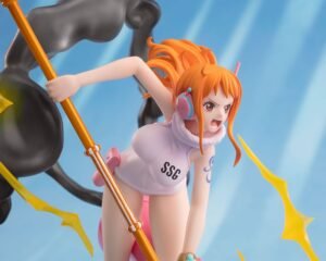 Figura Figuarts Zero Extra Battle de Nami Lightning Blast en One Piece por Bandai Tamashii Nations - Imagen 5