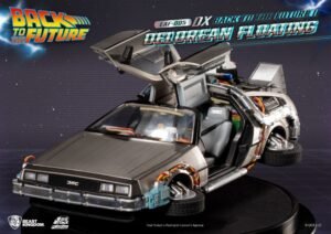 Figura Egg Attack Floating de DeLorean Versión Deluxe Heo EU Exclusiva en Regreso al Futuro II por Beast Kingdom Toys - Imagen 6