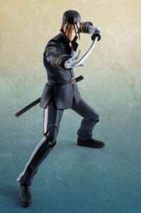 Figura S.H. Figuarts de Hajime Saito en Rurouni Kenshin (Samurái X) por Bandai Tamashii Nations - Imagen 4