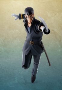 Figura S.H. Figuarts de Hajime Saito en Rurouni Kenshin (Samurái X) por Bandai Tamashii Nations - Imagen 5