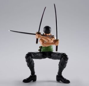 Figura S.H. Figuarts de Roronoa Zoro Romance Dawn Ver. en One Piece por Bandai Tamashii Nations - Imagen 4