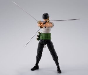 Figura S.H. Figuarts de Roronoa Zoro Romance Dawn Ver. en One Piece por Bandai Tamashii Nations - Imagen 5