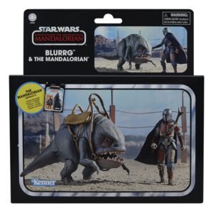 Pack Vintage Collection de Blurrg & The Mandalorian en Star Wars: Obi-Wan Kenobi por Hasbro - Imagen 2