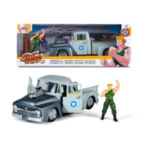 Vehículo 1/24 1956 Ford Pickup Guile en Street Fighter por Jada Toys - Imagen 2