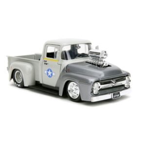 Vehículo 1/24 1956 Ford Pickup Guile en Street Fighter por Jada Toys - Imagen 4
