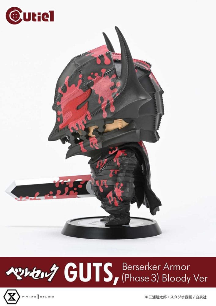 Figura Cutie1 de Guts Berserker Armor Phase 3 Bloody Ver. en Berserk por Prime 1 Studio - Imagen 3
