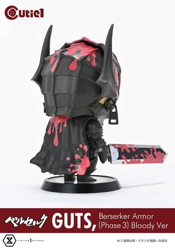 Figura Cutie1 de Guts Berserker Armor Phase 3 Bloody Ver. en Berserk por Prime 1 Studio - Imagen 6