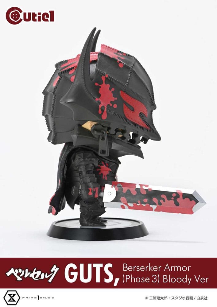 Figura Cutie1 de Guts Berserker Armor Phase 3 Bloody Ver. en Berserk por Prime 1 Studio - Imagen 7