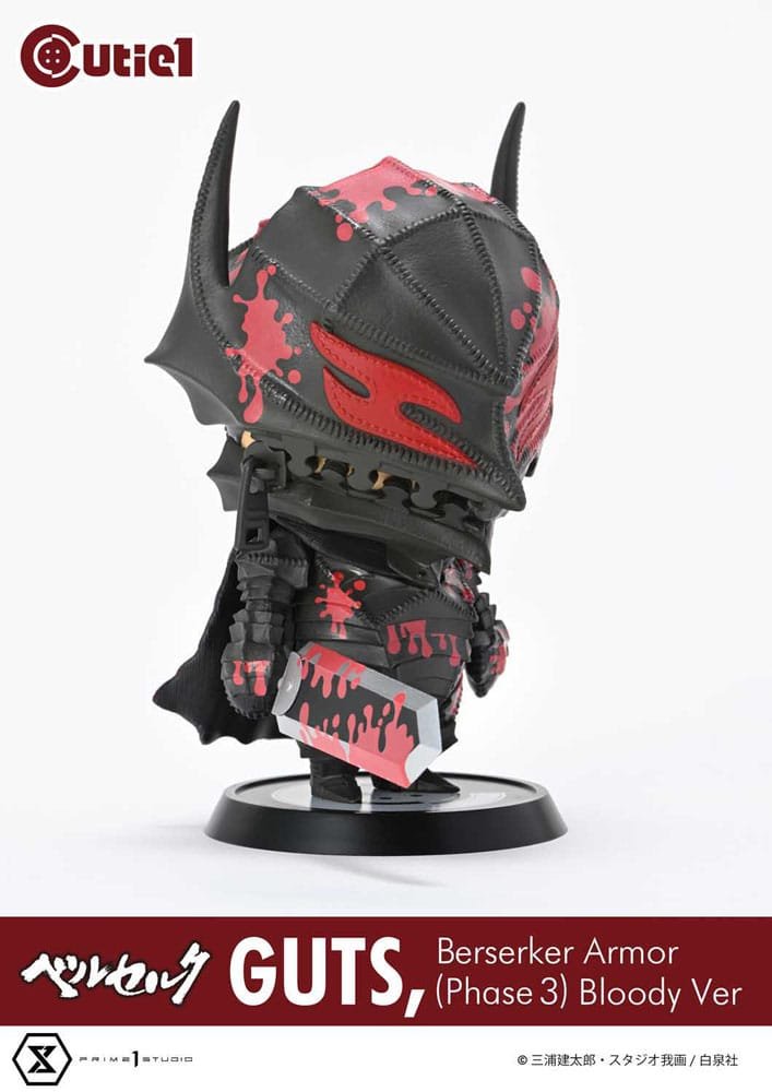 Figura Cutie1 de Guts Berserker Armor Phase 3 Bloody Ver. en Berserk por Prime 1 Studio - Imagen 8
