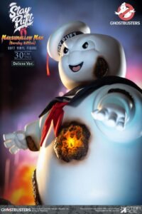 Estatua Soft Vinyl Stay Puft Marshmallow Man Burning Edition Deluxe Version en Cazafantasmas por Star Ace - Imagen 3