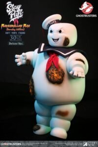 Estatua Soft Vinyl Stay Puft Marshmallow Man Burning Edition Deluxe Version en Cazafantasmas por Star Ace - Imagen 8