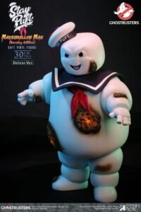 Estatua Soft Vinyl Stay Puft Marshmallow Man Burning Edition Deluxe Version en Cazafantasmas por Star Ace - Imagen 9