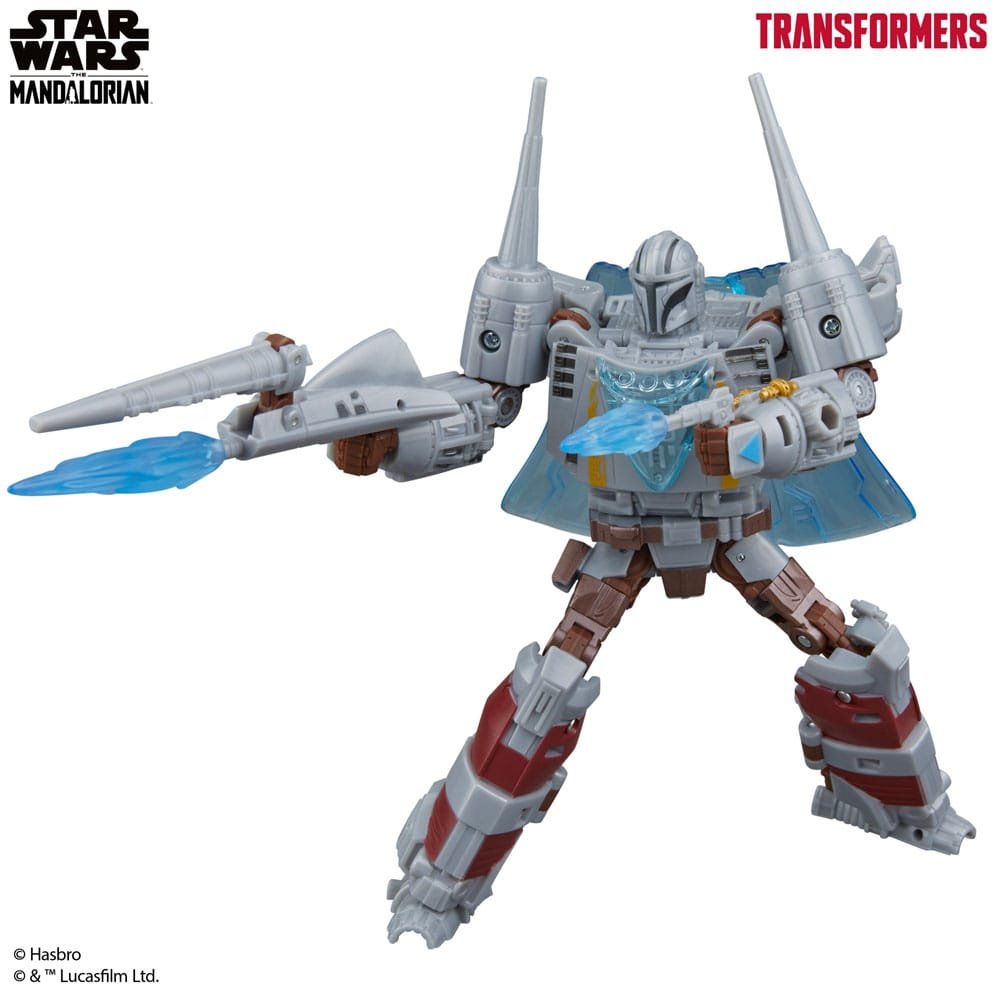 Figura Transformers Collaborative de The Mandalorian / N-1 Starfighter en Star Wars x Transformers por Hasbro - Imagen 3