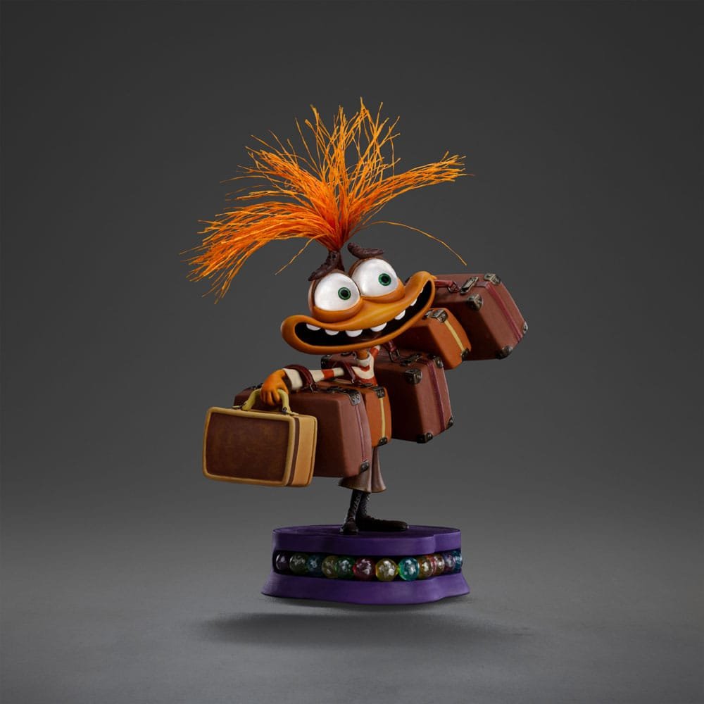 Estatua Art Scale Ansiedad de Inside Out 2 por Iron Studios - Imagen 3