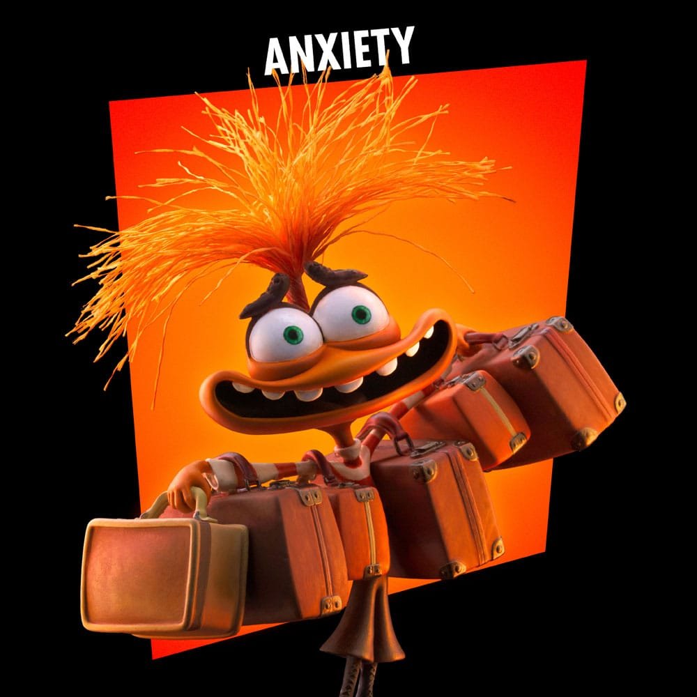 Estatua Art Scale Ansiedad de Inside Out 2 por Iron Studios - Imagen 5