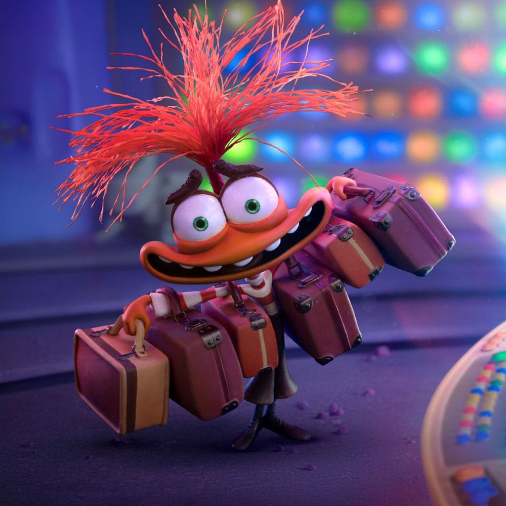 Estatua Art Scale Ansiedad de Inside Out 2 por Iron Studios - Imagen 6