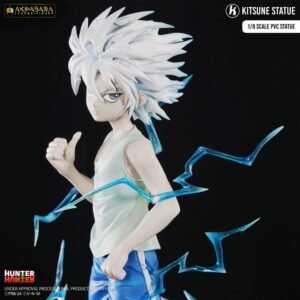 Figura Akihabara Legend de Kirua God Speed Mode en Hunter × Hunter por Kitsune Statue - Imagen 7