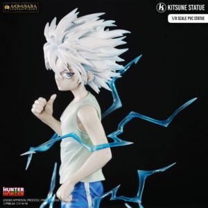 Figura Akihabara Legend de Kirua God Speed Mode en Hunter × Hunter por Kitsune Statue - Imagen 9