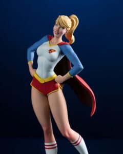 Estatua de Supergirl by J. Scott Campbell en DC Cover Girls por Mcfarlane Toys - Imagen 3