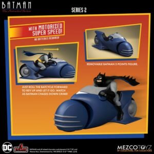 Figura 5 Points de Batman y Batcycle en Batman: The Animated Series por Mezco Toys - Imagen 2