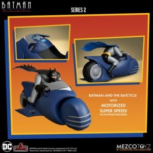 Figura 5 Points de Batman y Batcycle en Batman: The Animated Series por Mezco Toys - Imagen 3