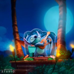 Figura de Stitch con guitarrra de Disney por Abystyle - Imagen 2