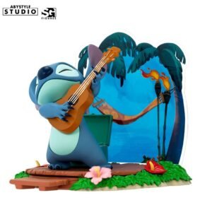 Figura de Stitch con guitarrra de Disney por Abystyle - Imagen 3