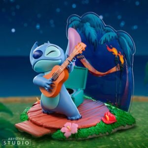 Figura de Stitch con guitarrra de Disney por Abystyle - Imagen 7