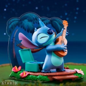 Figura de Stitch con guitarrra de Disney por Abystyle - Imagen 6