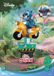 Diorama D-Stage de Stitch Coin Ride en Lilo & Stitch por Beast Kingdom Toys - Imagen 2