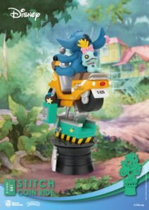 Diorama D-Stage de Stitch Coin Ride en Lilo & Stitch por Beast Kingdom Toys - Imagen 4