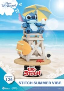 Diorama D-Stage de Stitch Summer Vibe en Lilo & Stitch por Beast Kingdom Toys - Imagen 2