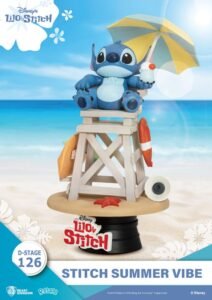Diorama D-Stage de Stitch Summer Vibe en Lilo & Stitch por Beast Kingdom Toys - Imagen 3