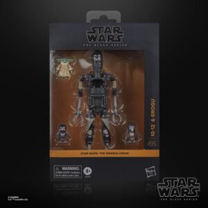 Pack de 2 figuras de IG-12 y Grogu en Star Wars: The Mandalorian Black Series por Hasbro - Imagen 2