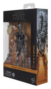 Pack de 2 figuras de IG-12 y Grogu en Star Wars: The Mandalorian Black Series por Hasbro - Imagen 5