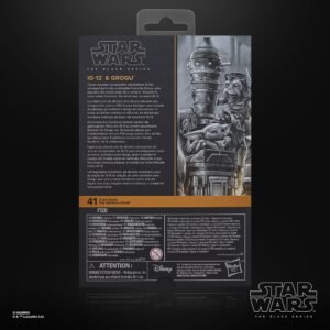 Pack de 2 figuras de IG-12 y Grogu en Star Wars: The Mandalorian Black Series por Hasbro - Imagen 6