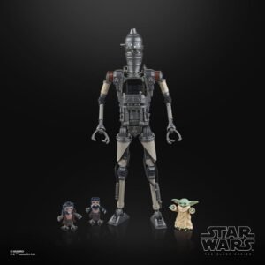 Pack de 2 figuras de IG-12 y Grogu en Star Wars: The Mandalorian Black Series por Hasbro - Imagen 8