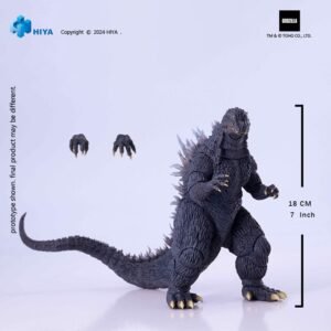 Figura Exquisite Basic de Godzilla en Godzilla Against Mechagodzilla 2002 por Hiya Toys - Imagen 3