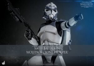 Figura de 104th Battalion Wolfpack Clone Trooper 1/6 en Star Wars: The Clone Wars por Hot Toys - Imagen 2
