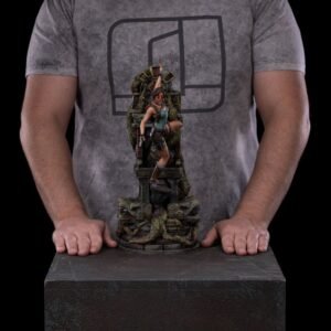 Estatua 1/10 Deluxe Art Scale de Lara Croft en Tomb Raider por Iron Studios - Imagen 6